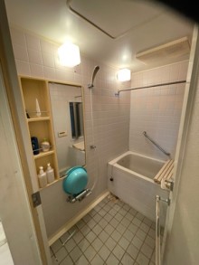 お湯が真上から降り注ぎシャワーだけでもたっぷりリラックス 世田谷区I様邸 お湯が真上から降り注ぎシャワーだけでもたっぷりリラックス 世田谷区I様邸